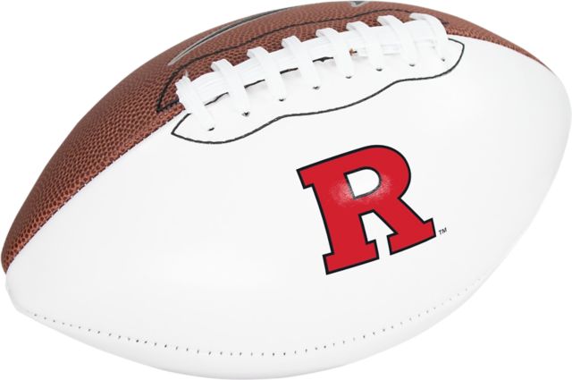 Rutgers Scarlet Knights Autographable Football
