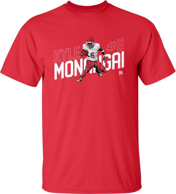 Rutgers Football T-Shirt #5 KYLE MONANGAI