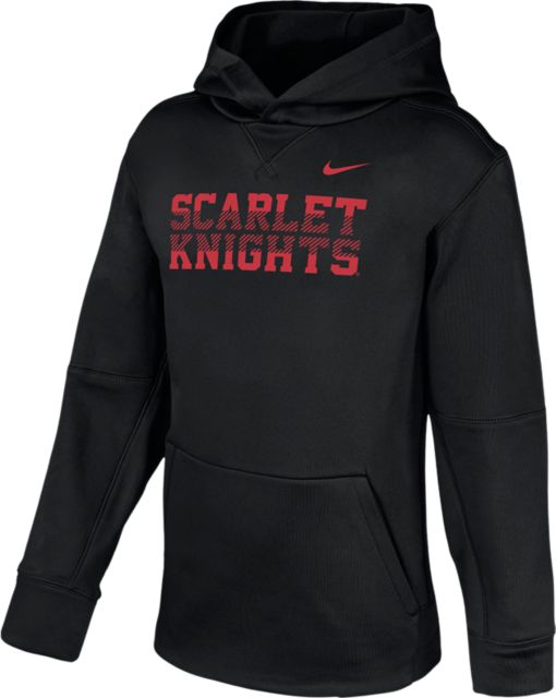 Rutgers Scarlet Knights Youth Therma Hooded Sweatshirt