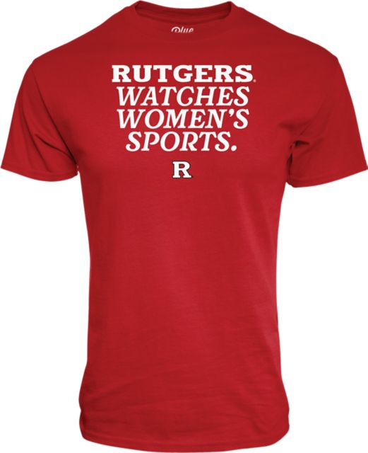 Rutgers Scarlet Knights Watches Women's Sports Short Sleeve T-Shirt