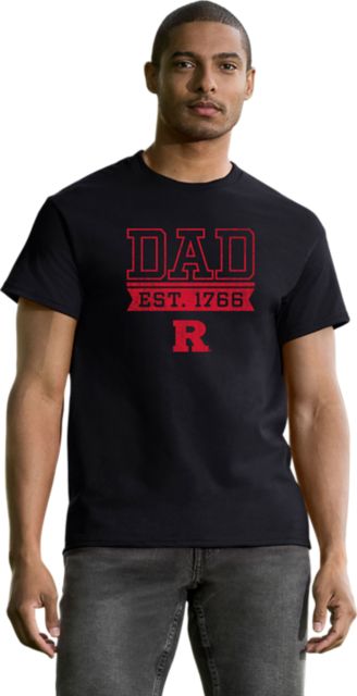 Rutgers Scarlet Knights Dad Short Sleeve T-Shirt