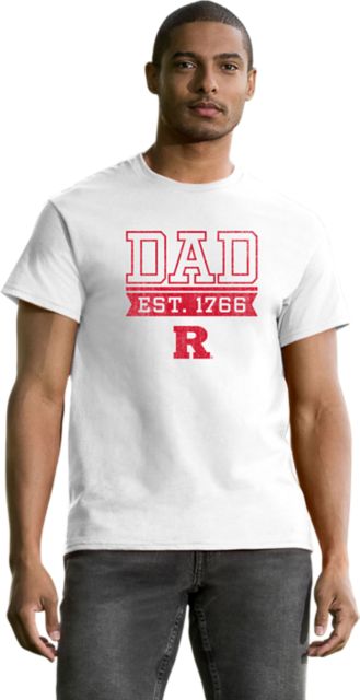Rutgers Scarlet Knights Dad Short Sleeve T-Shirt