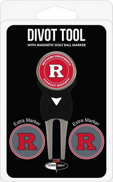 Rutgers Scarlet Knights Golf Divot Tool With Chip Marker