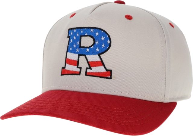 Rutgers Scarlet Knights American Flag Adjustable Cap