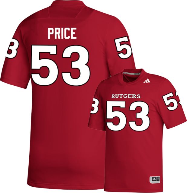 Rutgers Scarlet Knights adidas Team Baseball Jersey - White