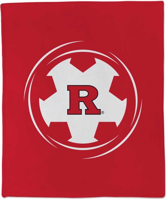 Rutgers Scarlet Knights Soccer 50x60 Throw Blanket