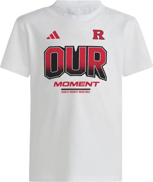 Rutgers University Basketball Our Moment 2024 Youth Bench T-Shirt