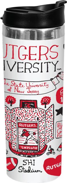 Rutgers Scarlet Knights Julia Gash 14 oz. Tumbler