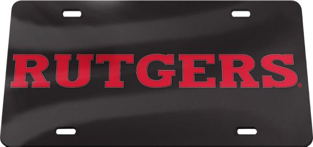 Rutgers Scarlet Knights License Plate