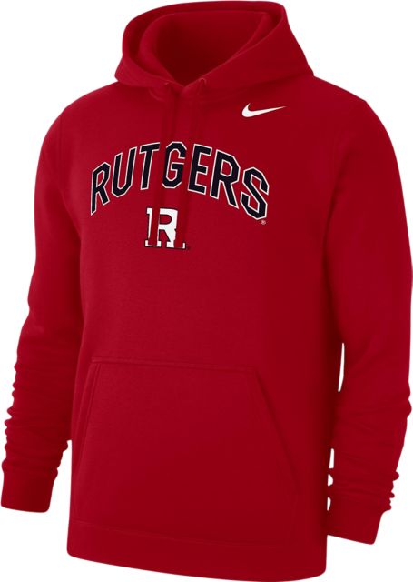 Rutgers Scarlet Knights Hooded Pullover Fleece Sweatshirt