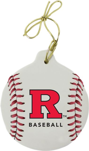 Rutgers Scarlet Knights Baseball Stone Ornament
