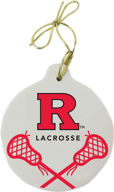 Rutgers Scarlet Knights Lacrosse Stone Ornament