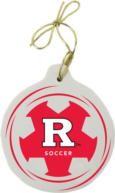 Rutgers Scarlet Knights Soccer Ornament