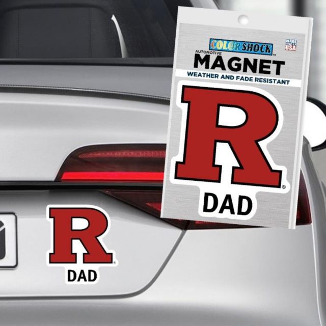 Rutgers Scarlet Knights Dad Magnet