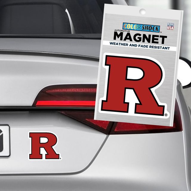 Rutgers Scarlet Knights 4x4 Magnet
