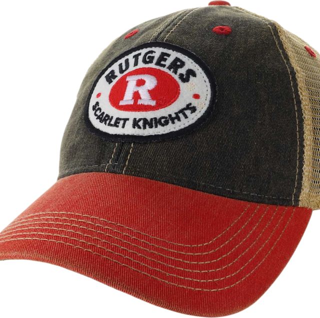 Rutgers Scarlet Knights Patch Trucker Cap