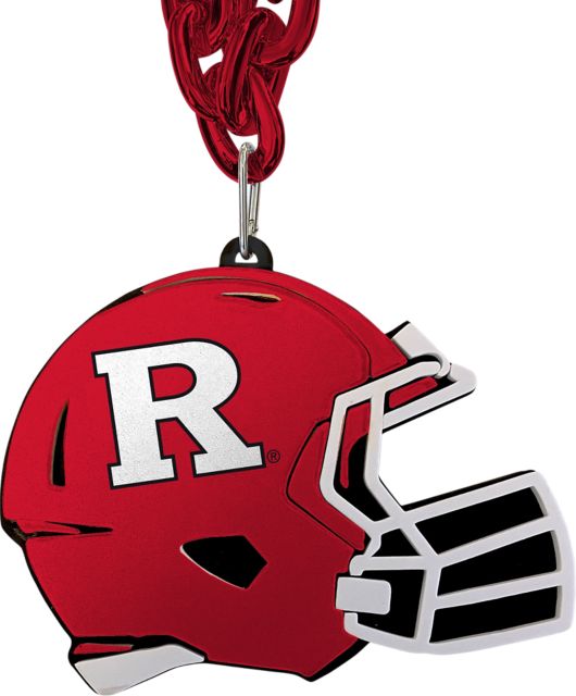 Rutgers Scarlet Knights Gameday Football Helmet Chain