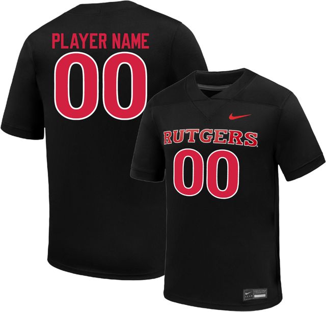Rutgers Scarlet Knights Football Player Name Replica Jersey