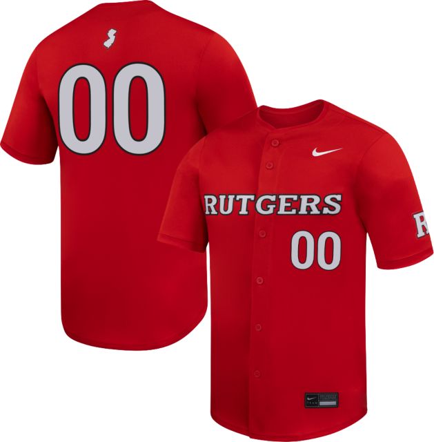 Rutgers Scarlet Knights Baseball Nike Player Name Replica Jersey