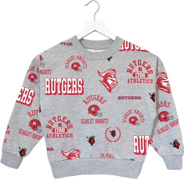 Rutgers Scarlet Knights Youth Girls Crewneck Sweatshirt