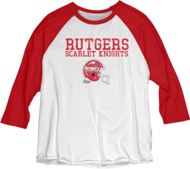 Rutgers Scarlet Knights Football Ragland Sleeve T-Shirt