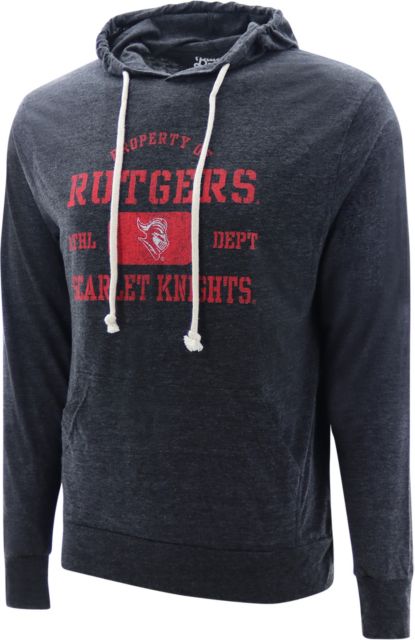 Rutgers Scarlet Knights Rec Room Hooded Long Sleeve T-Shirt
