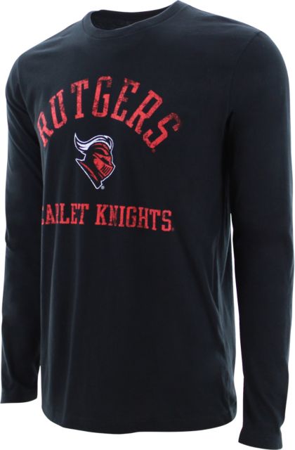 Rutgers Scarlet Knights Vintage Chic Men's Long Sleeve T-Shirt