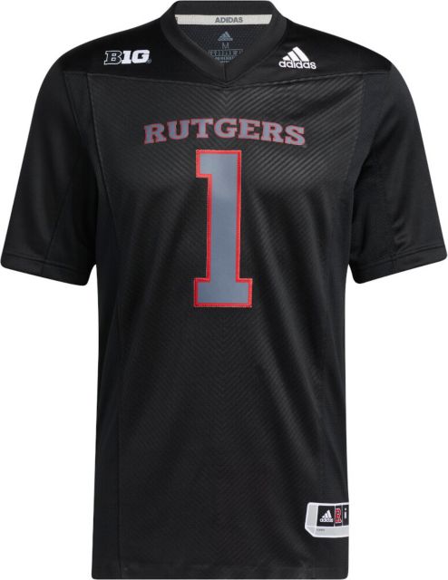 Rutgers Scarlet Knights adidas Team Baseball Jersey - White