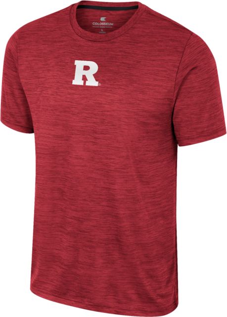 Men's Colosseum White Rutgers Scarlet Knights Free Spirited Mesh Button-Up Baseball  Jersey