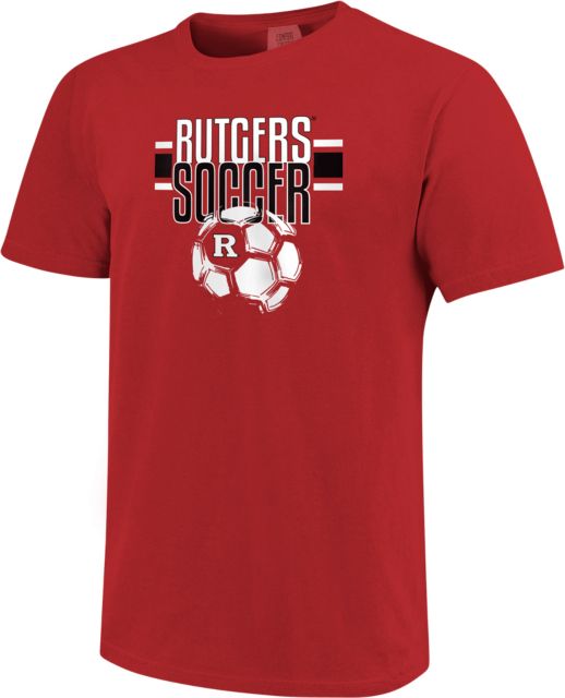 Rutgers Scarlet Knights Soccer Distressed Short Sleeve T-Shirt