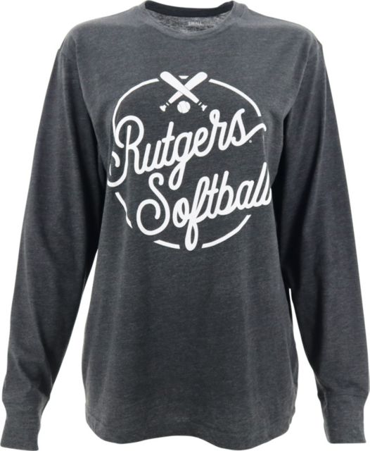 Rutgers Scarlet Knights Roxy Melange Softball Crew