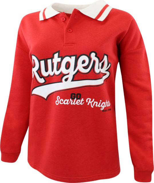Rutgers Scarlet Knights Happy Hour Knit Collared Pullover