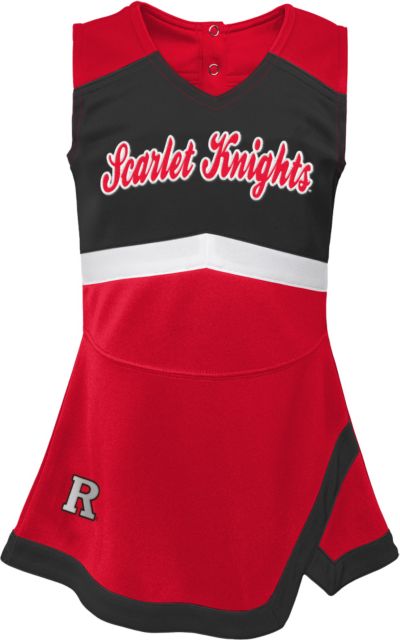 Rutgers Scarlet Knights Cheer Hattain Jumper Dress
