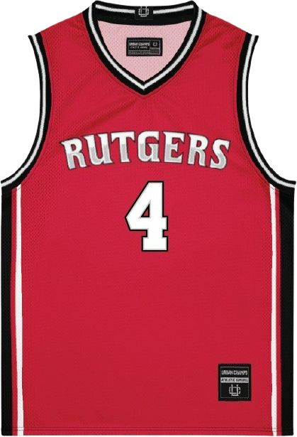 Rutgers Scarlet Knights Men's Basketball Throwback Replica Jersey A BAILEY