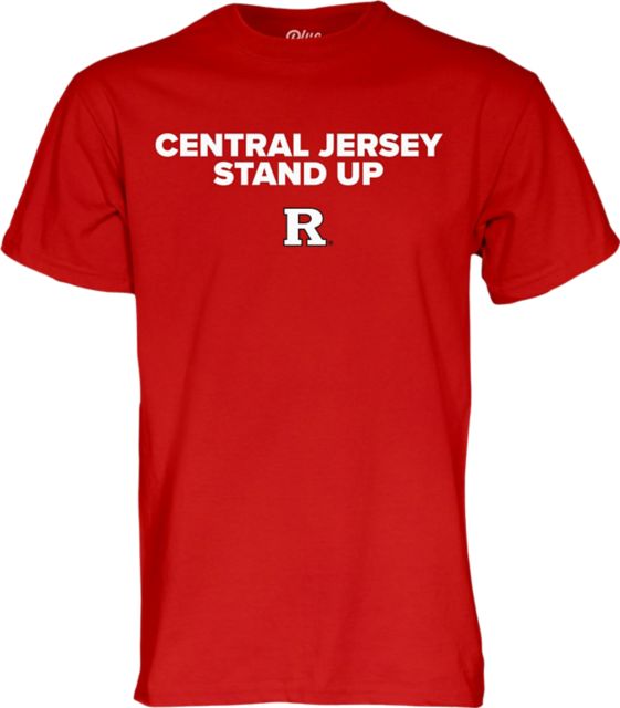 Rutgers Scarlet Knights Central Jersey Stand Up Short Sleeve T-Shirt