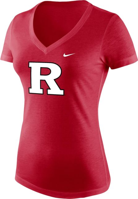 Rutgers Scarlet Knights Women's Brush Phrase T-Shirt