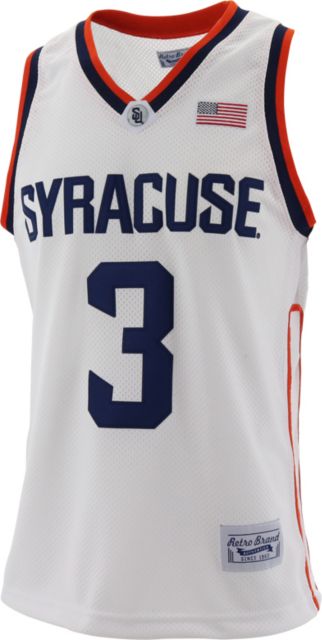 Men's Nike #44 Orange Syracuse Orange Team Replica Basketball Jersey