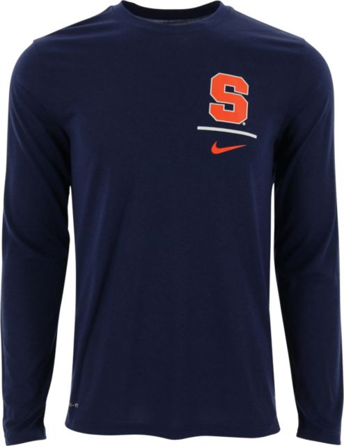 Orange and navy 2024 blue nike shirt