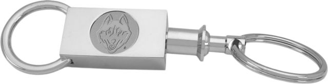 University of Connecticut Gold Two-Section Key Ring
