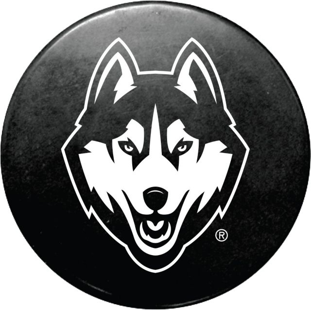 UConn Huskies Hockey Puck