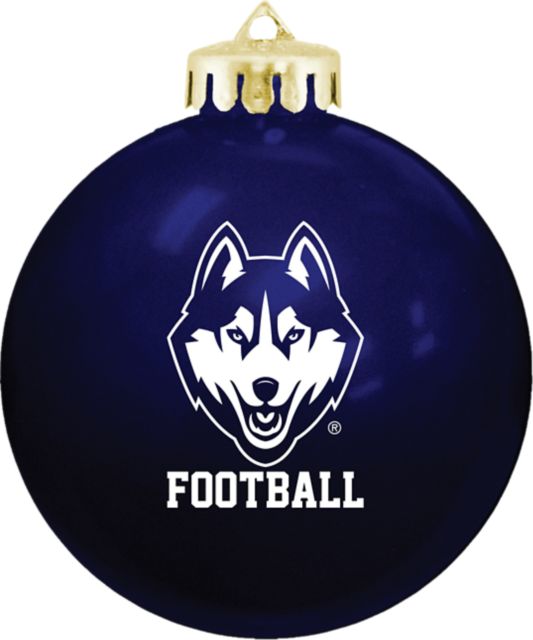 UConn Huskies Football Shatterproof Ornament