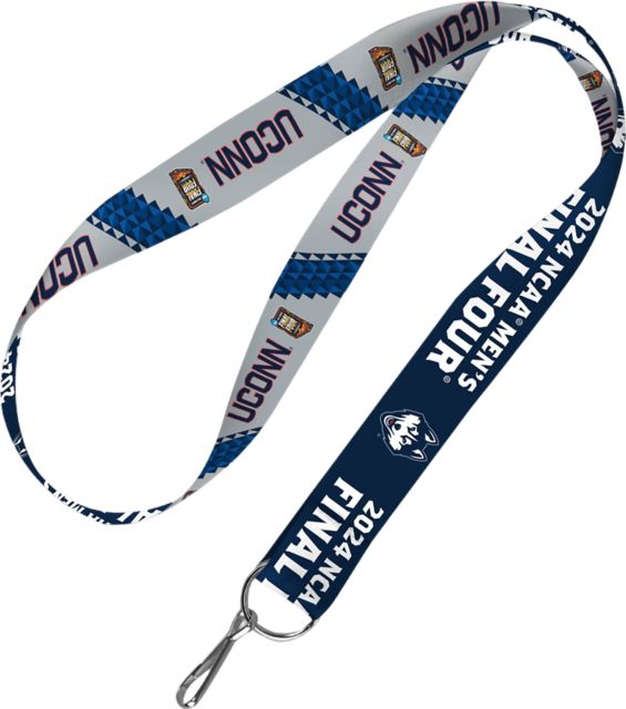 UConn Huskies Men's Basketball 2024 Final Four 1'' Lanyard
