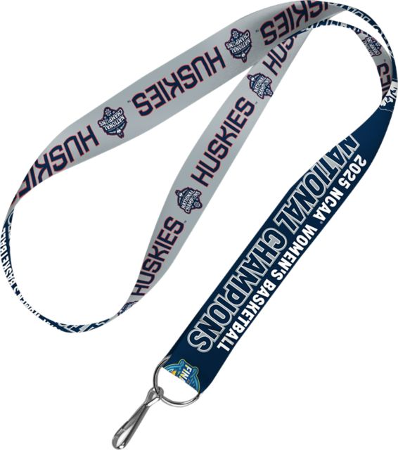 UConn Huskies Women's Basketball 2025 National Champions 1'' Lanyard