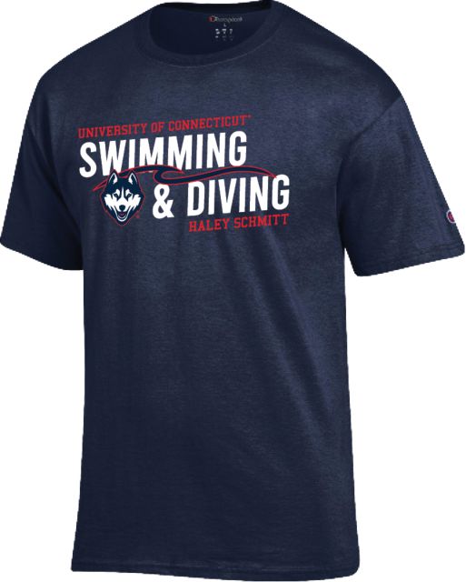 UConn Women's Swimming & Diving T-Shirt Haley Schmitt