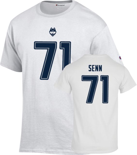UConn Football T-Shirt Valentin Senn - 71