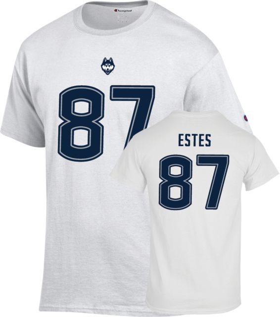 UConn Football T-Shirt Bo Estes - 87
