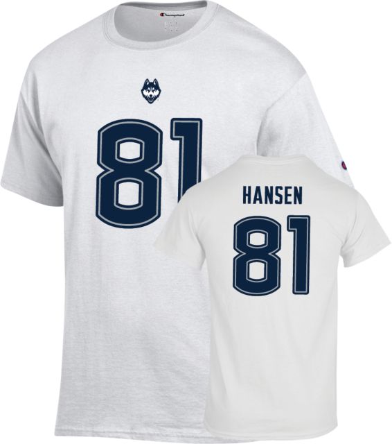 UConn Football T-Shirt Louis Hansen - 81