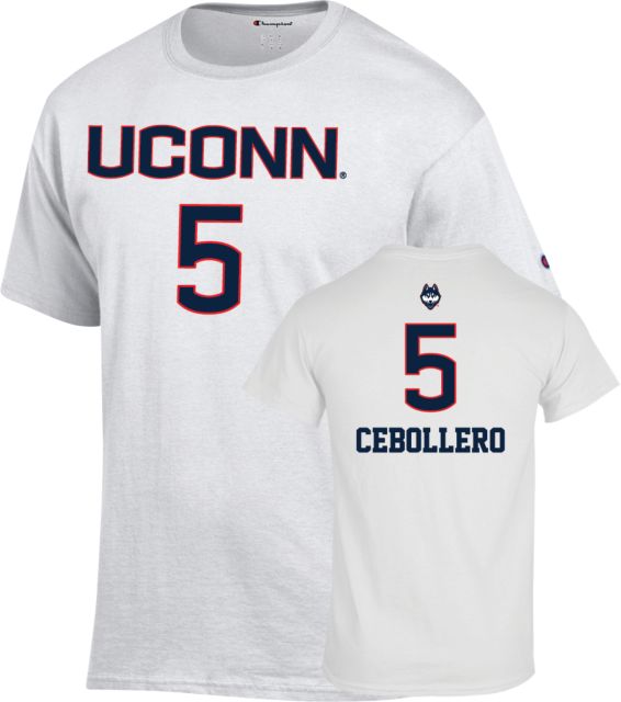 UConn Women's Volleyball T-Shirt Ayva Cebollero - 5