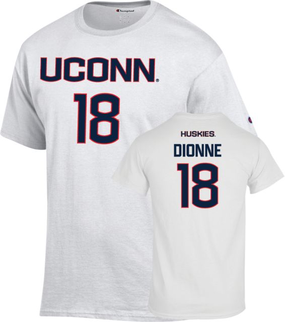 UConn Men's Soccer T-Shirt Christian Dionne - 18