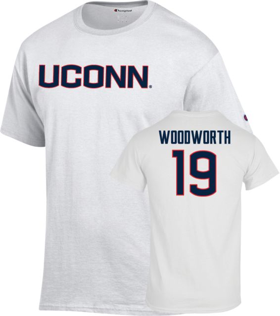 UConn Women's Hockey T-Shirt Megan Woodworth - 19